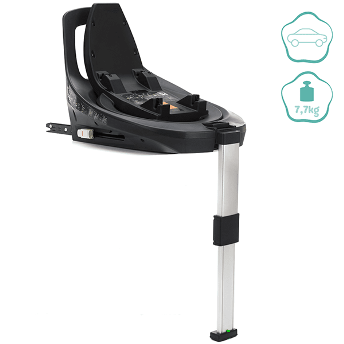 Fillikid | Noa Bilstol og Base | 0-13 kg | Forest Green