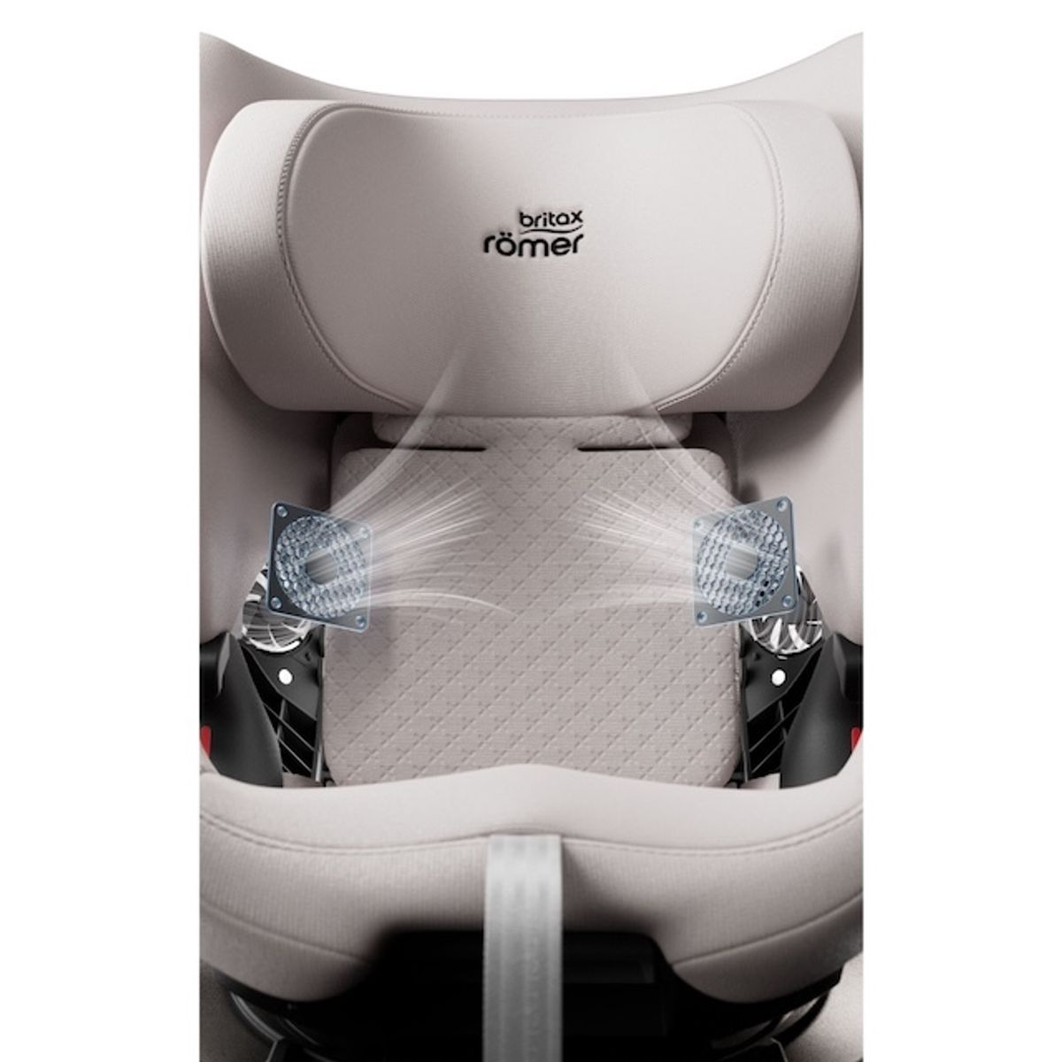 Britax Swivel Grow-Max-Air, Roterbar Bilstol, Lux Warm Caramel