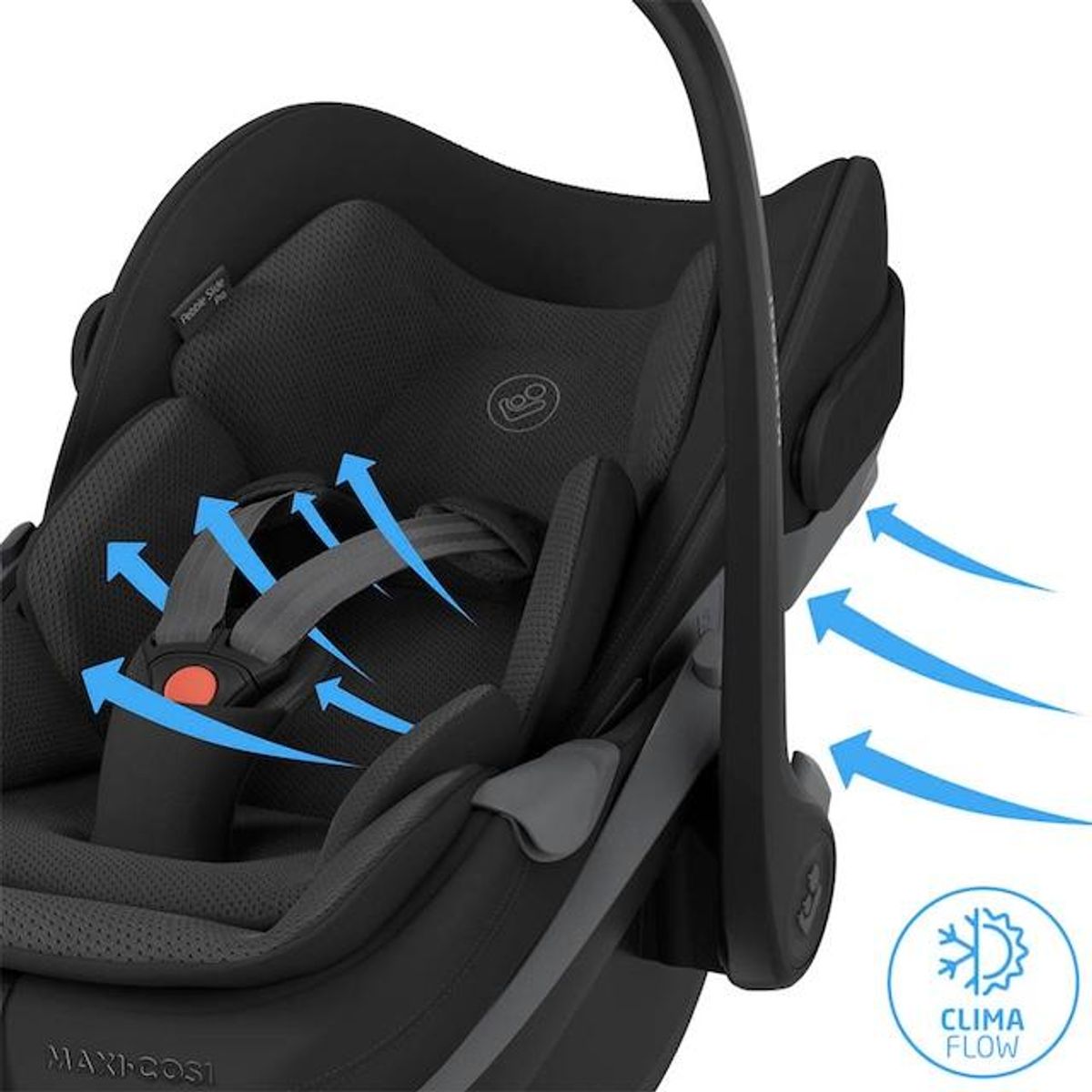  Maxi-Cosi | Fame V2 Vogn + Pebble Slide Pro Bilstol og Base | Sapphire Sand / Black