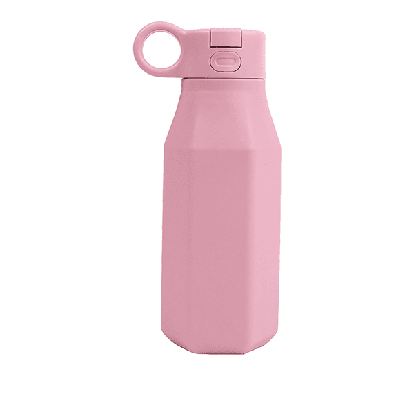Hovedbilde Troller | Silikonflaske m/sugerør | Rosa