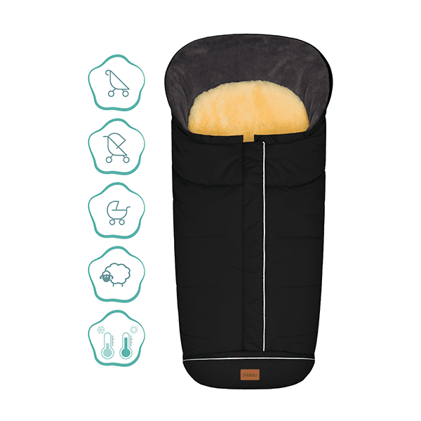 Hovedbilde Fillikid | VInterpose Nanga lammeskinn | Black