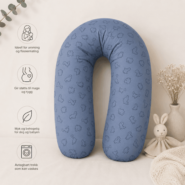 Hovedbilde Fillikid | Gravid & Ammepute | 190 cm | Dino Blue