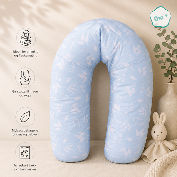 Hovedbilde Fillikid | Gravid & Ammepute | 190 cm | Leaves Lightblue