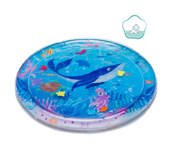 Hovedbilde Fillikid | Rund XL Lekematte Med Vann | Ocean Blue | 3m+