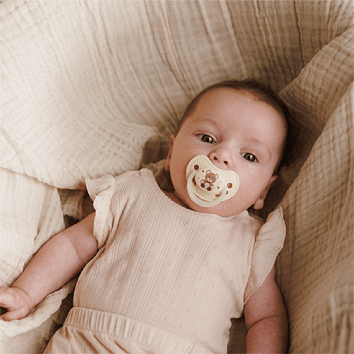 Babyono | Silikon Smokk | 0-6 mnd.