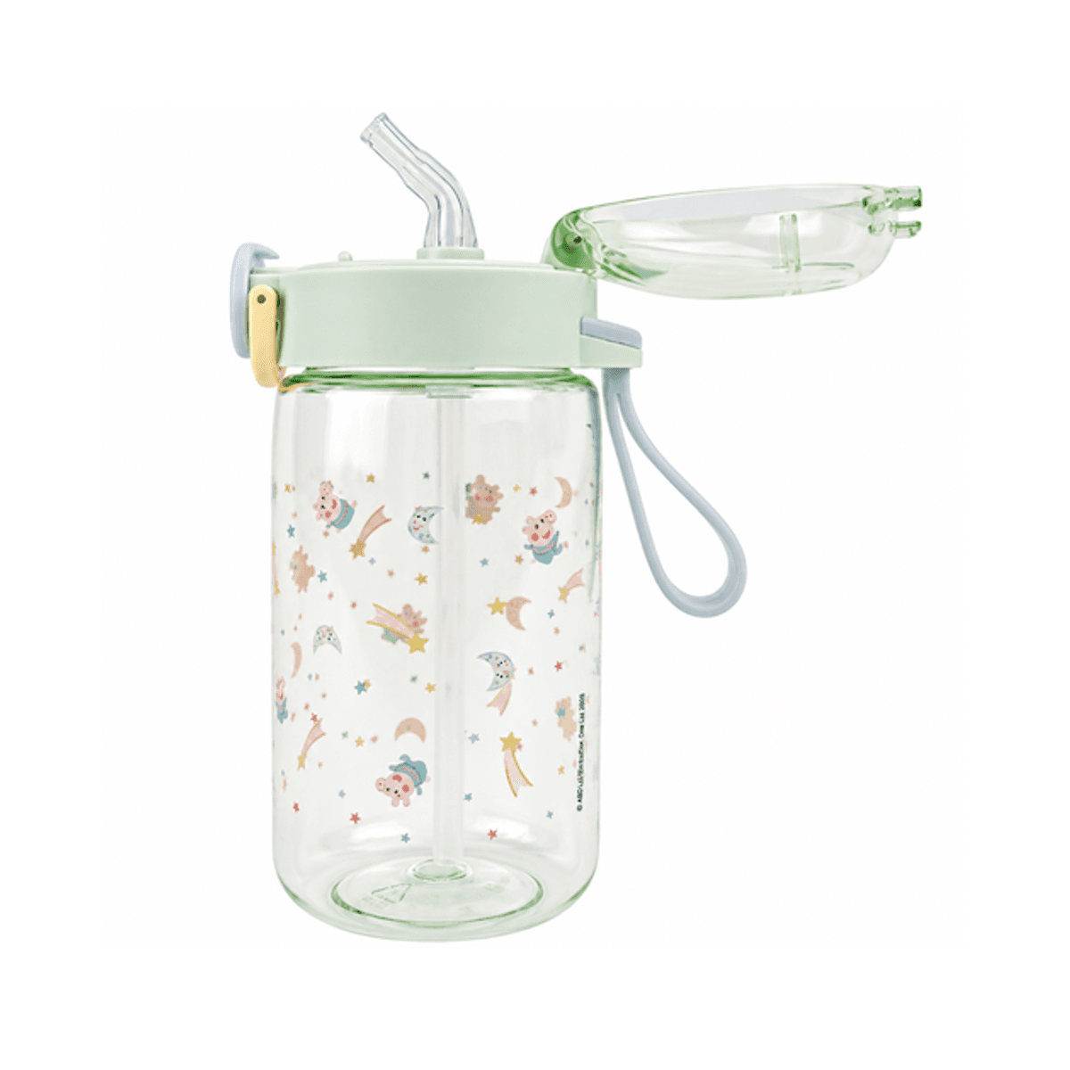 Peppa Pig | Evie Sugerørskopp | 400 ml | Grønn