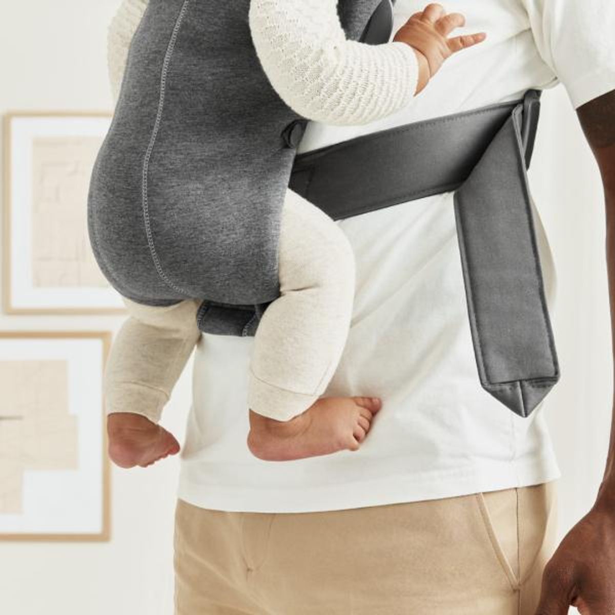 BabyBjörn | Bæresele Mini | 3D Jersey | Mørk Grå