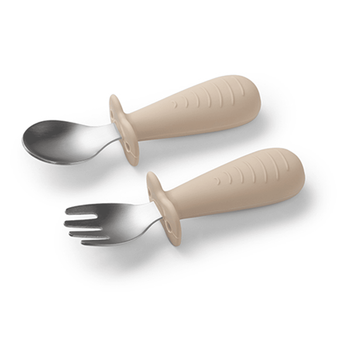 Babyono | Bestikkesett med sikkerhetskant | Beige