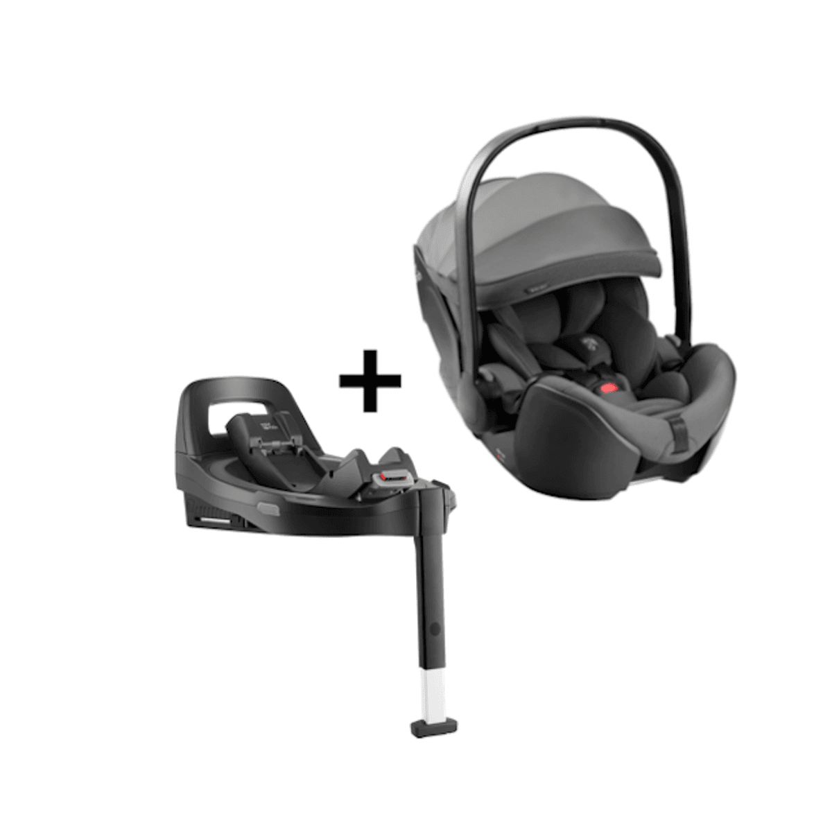 Britax | Smile 5Z Kombivogn + BABY-SAFE Pro Bilstol & Base | Minerale Grey