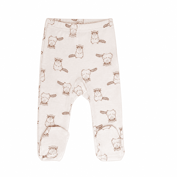 Hovedbilde Rondane | Leggings m/fot | Ull | Beige Raccoon