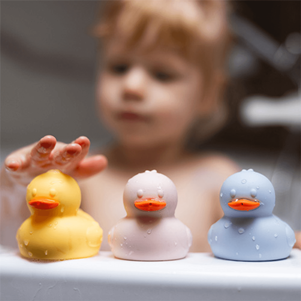 Babyono | Silikon badeender 