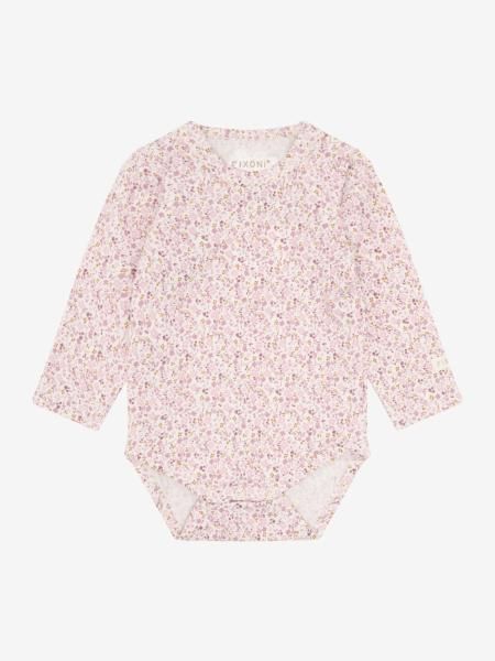 Hovedbilde Fixoni | Langermet body med blomstermønster | Pale Lilac