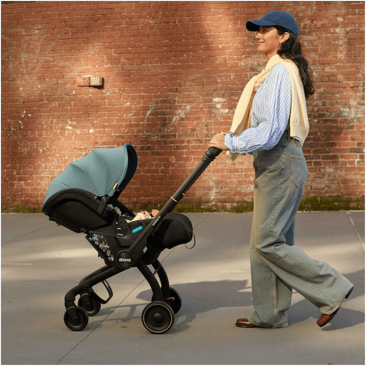 Doona | Doona X  Baby Bilstol 0-13 kg og Trille | Ocean Blue