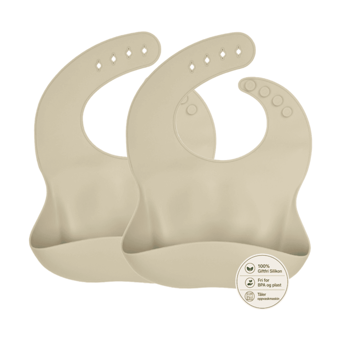 Troller Kids| Silikon Smekke Myk 2 pk. | Beige