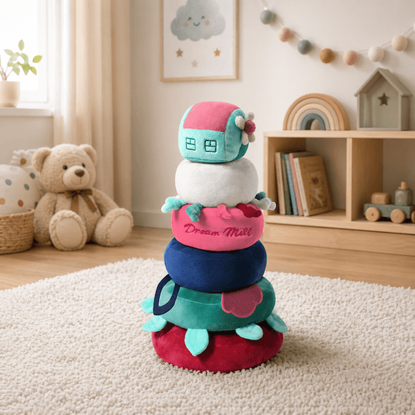 Hovedbilde Babyono | Dream Mill Pink | Soft Stabletårn