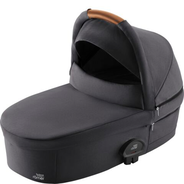 Hovedbilde Britax | Smile 4 Liggedel | Midnight Grey | Cognac Handle