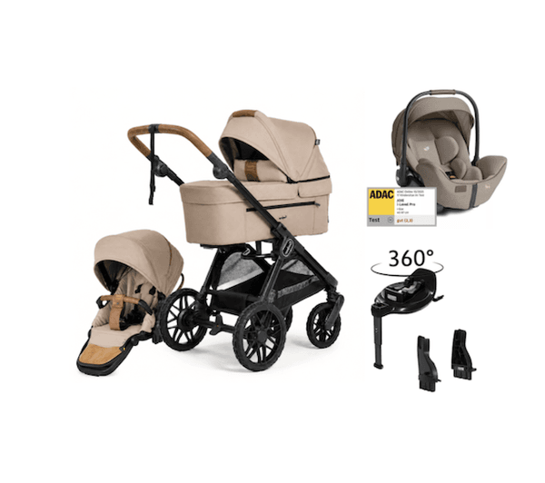 Hovedbilde Emmaljunga | Jubileums Vogn + Joie Bilstol og Base | Sento Pro Kombi Ergo+