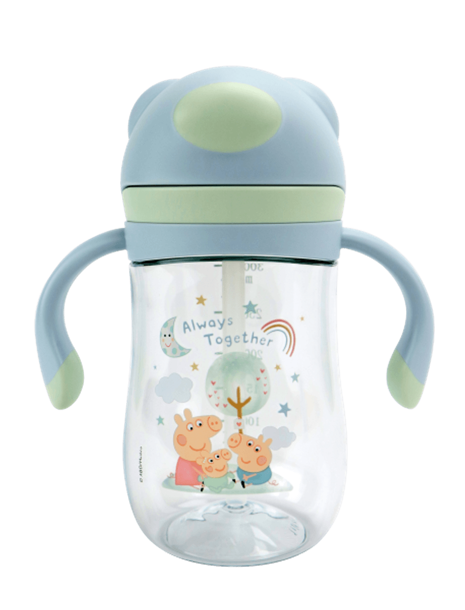 Peppa Pig | Evie Sugerørskopp | 240 ml | Blå