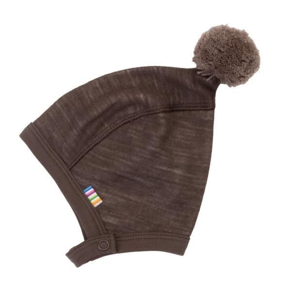 Joha | Lue med knapper| Mørk Brun