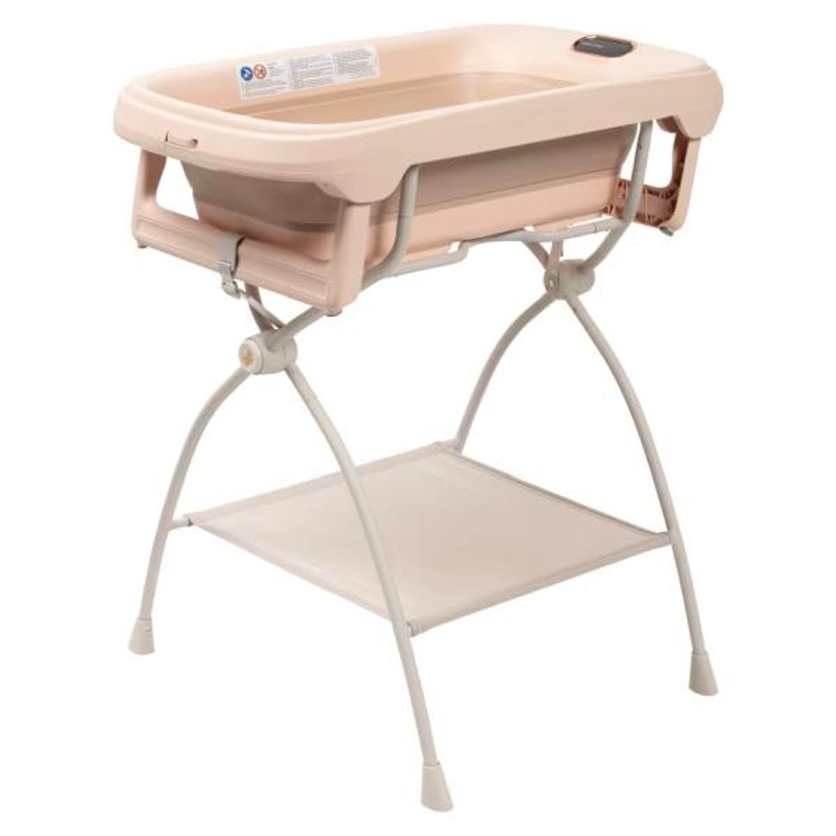 Maxi-Cosi | Indigo Plus Badebalje med Digitalt Termometer | Elegance Beige