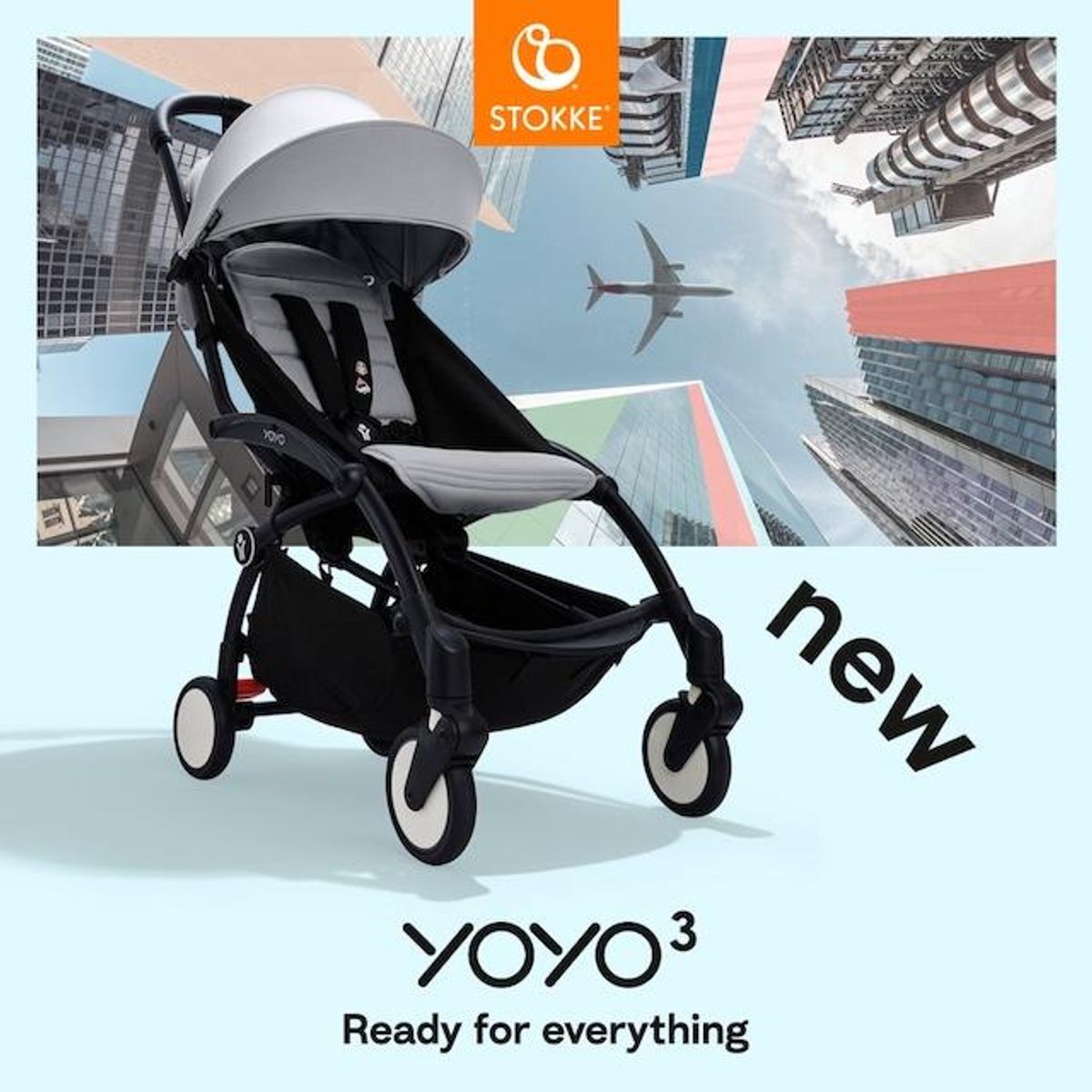 Stokke®| YOYO-3 Trille 6+ | Air France and Black