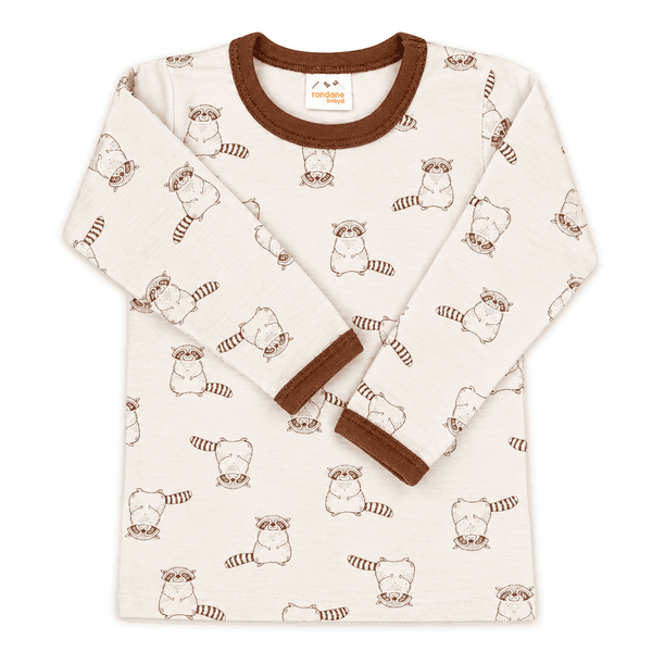 Hovedbilde  Rondane | Trøye | Langermet | Ull | Beige Raccoon
