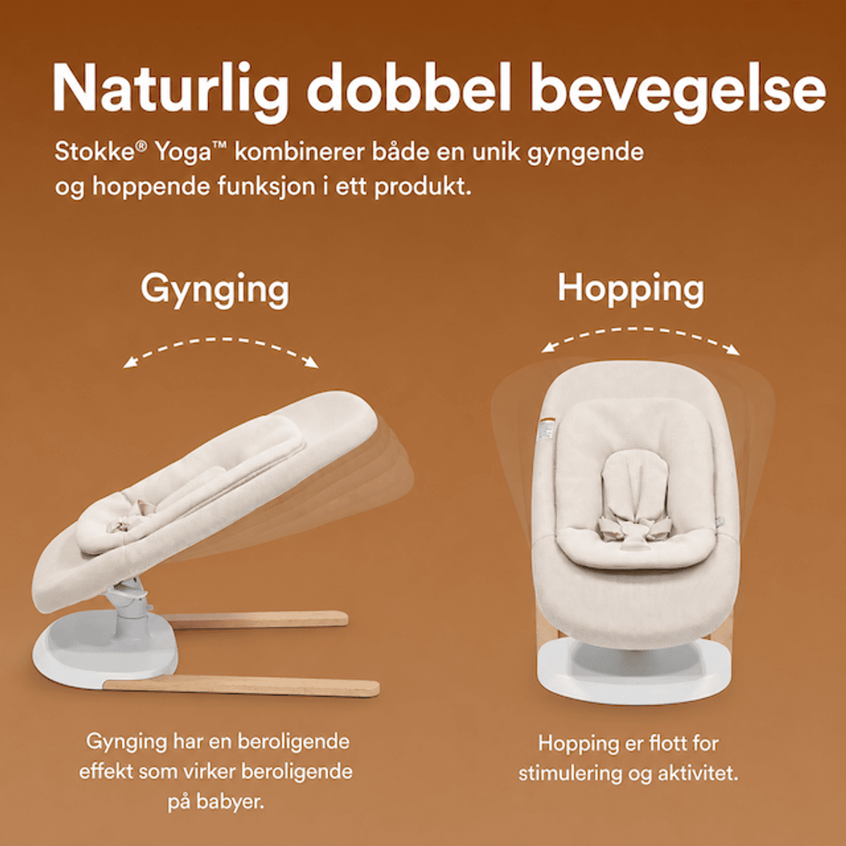 Stokke | Yoga™  Vippestol | Light Sand
