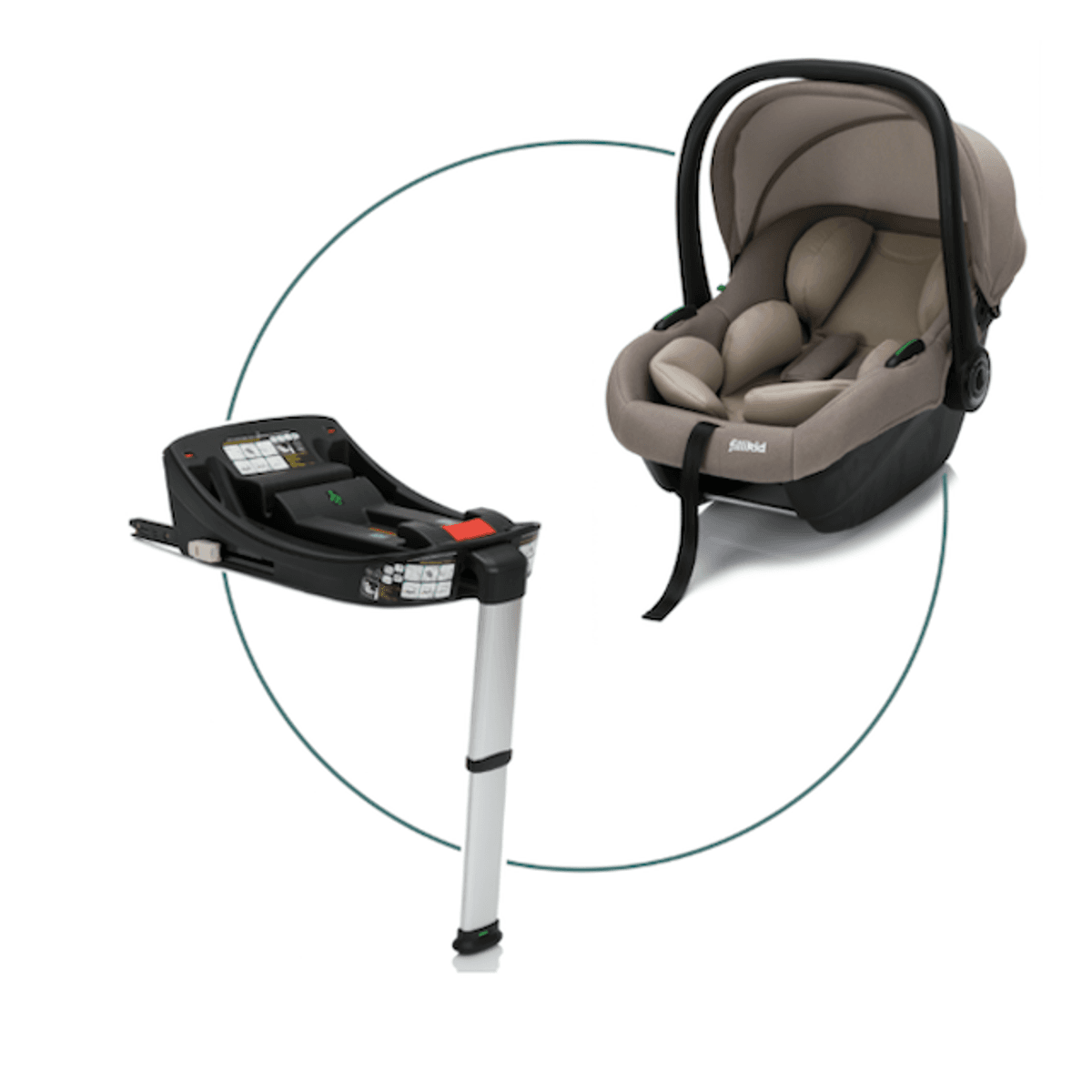 Emmaljunga | Jubileums Vogn + Fillikid bilstol & base | Sento Pro Kombi Ergo+