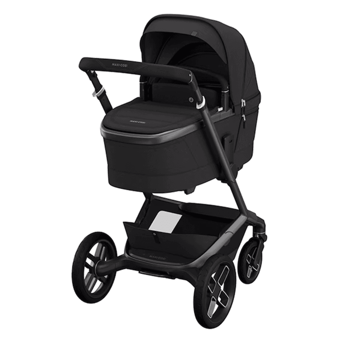  Maxi-Cosi | Fame Kombivogn Twillic Black + Pebble Pro Bilstol og Base 360 Pro