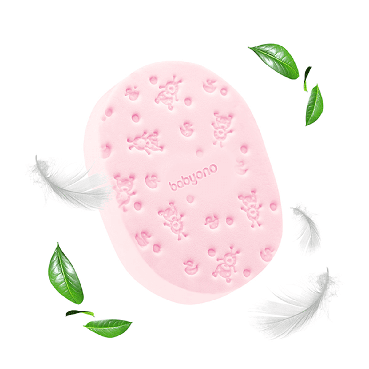 Babyono | Myk Babysvamp | Rosa