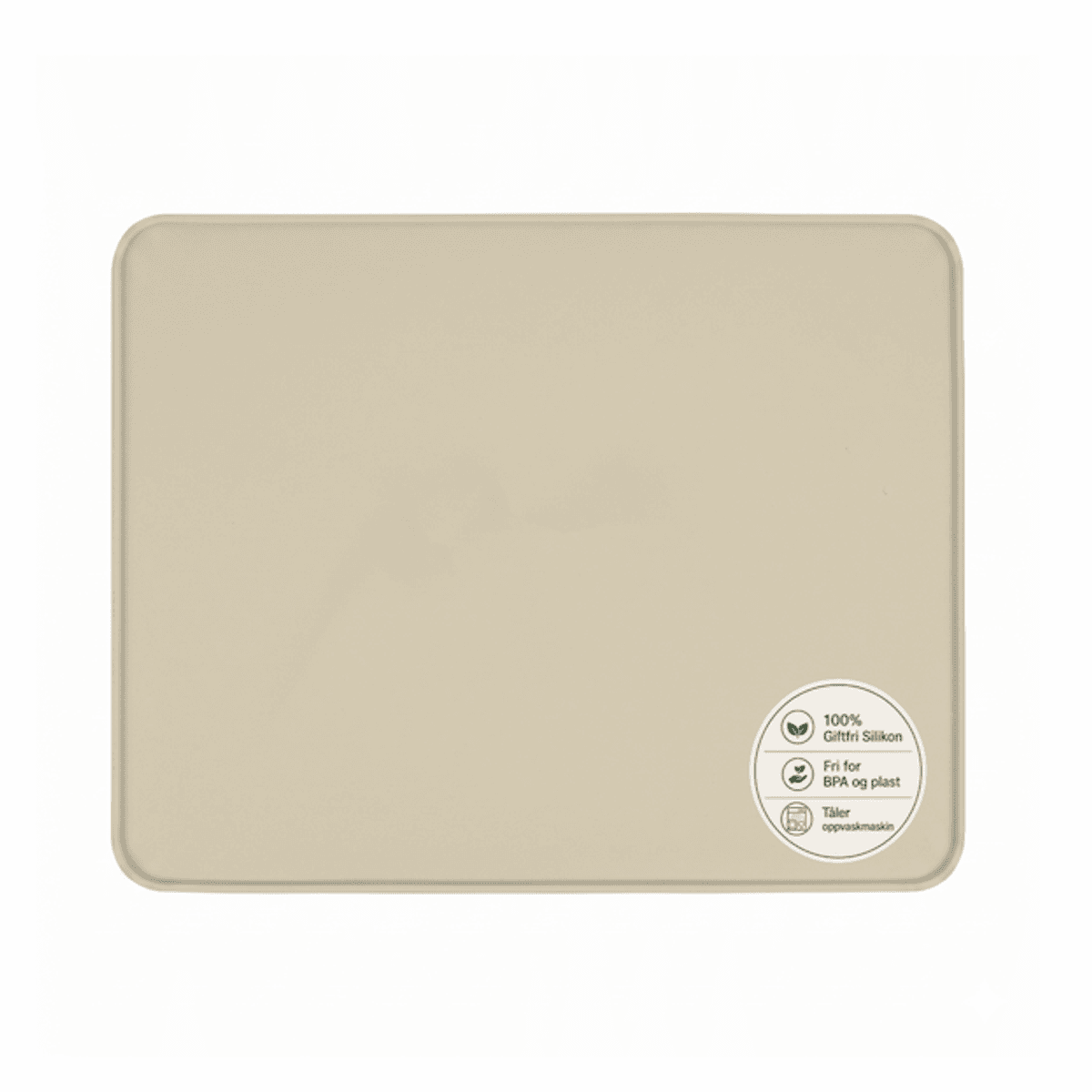 Troller Kids | Silikon Spisebrikke | Beige