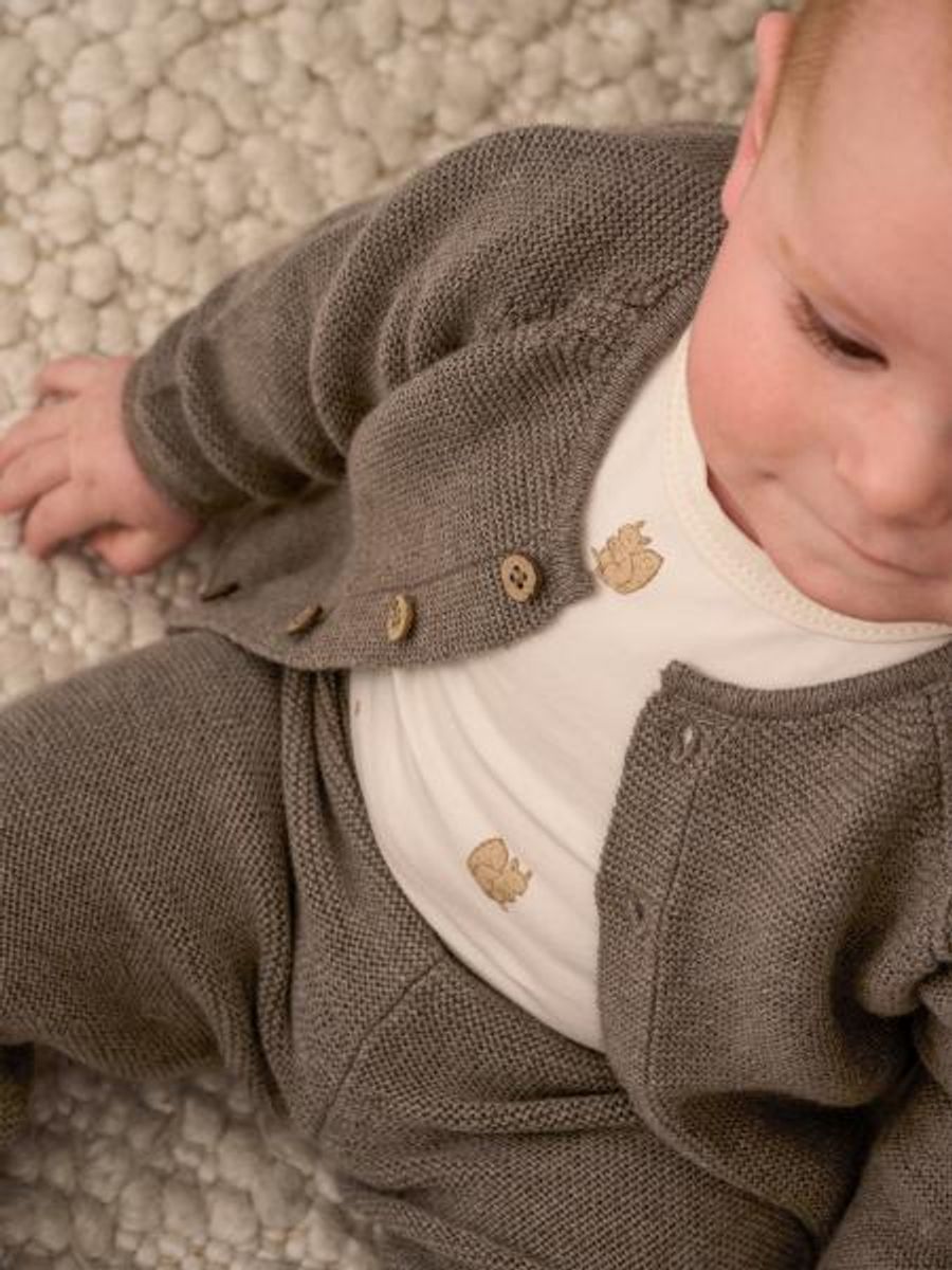 Fixoni | Strikket cardigan | Mountain Trial Melange