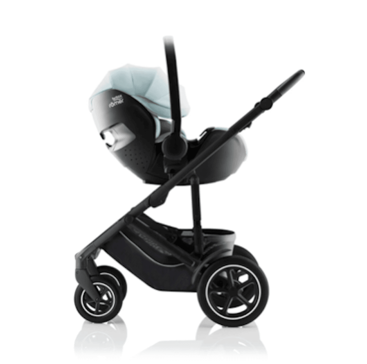 Britax | Smile 5Z Kombivogn + BABY-SAFE Pro Bilstol & Base | Harbor Blue