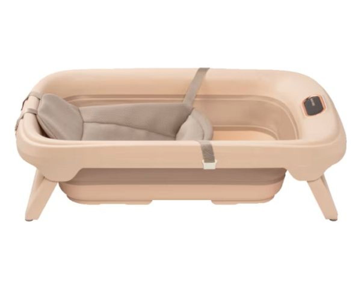 Maxi-Cosi | Indigo Plus Badebalje med Digitalt Termometer | Muted Terra