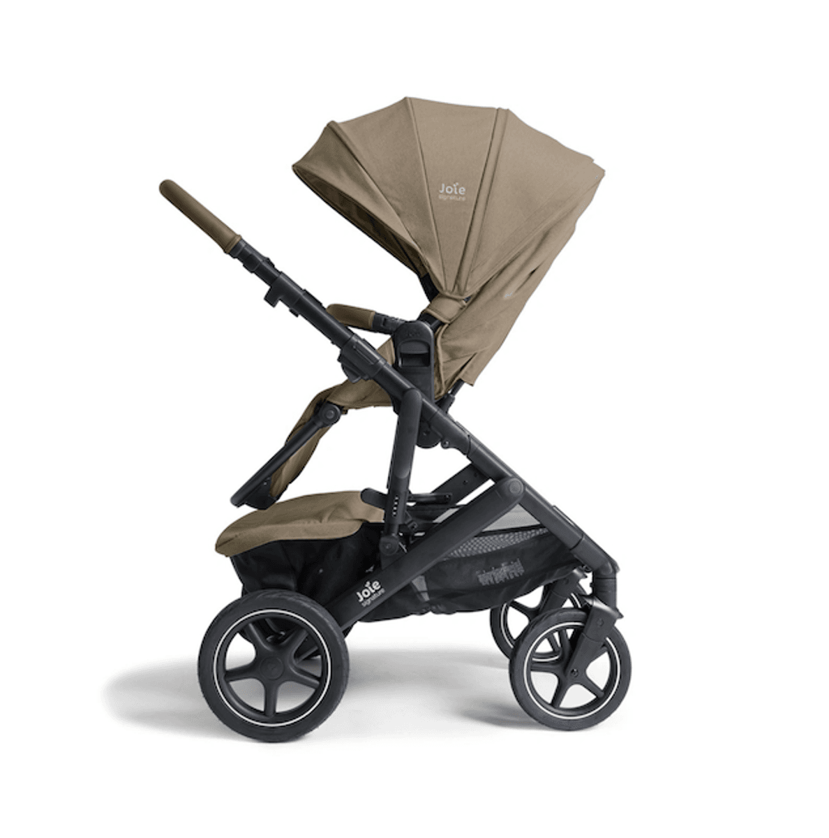 Joie Signature | Vinca Kombivogn + I-Level Pro bilstol & Base 360 | Sandstone