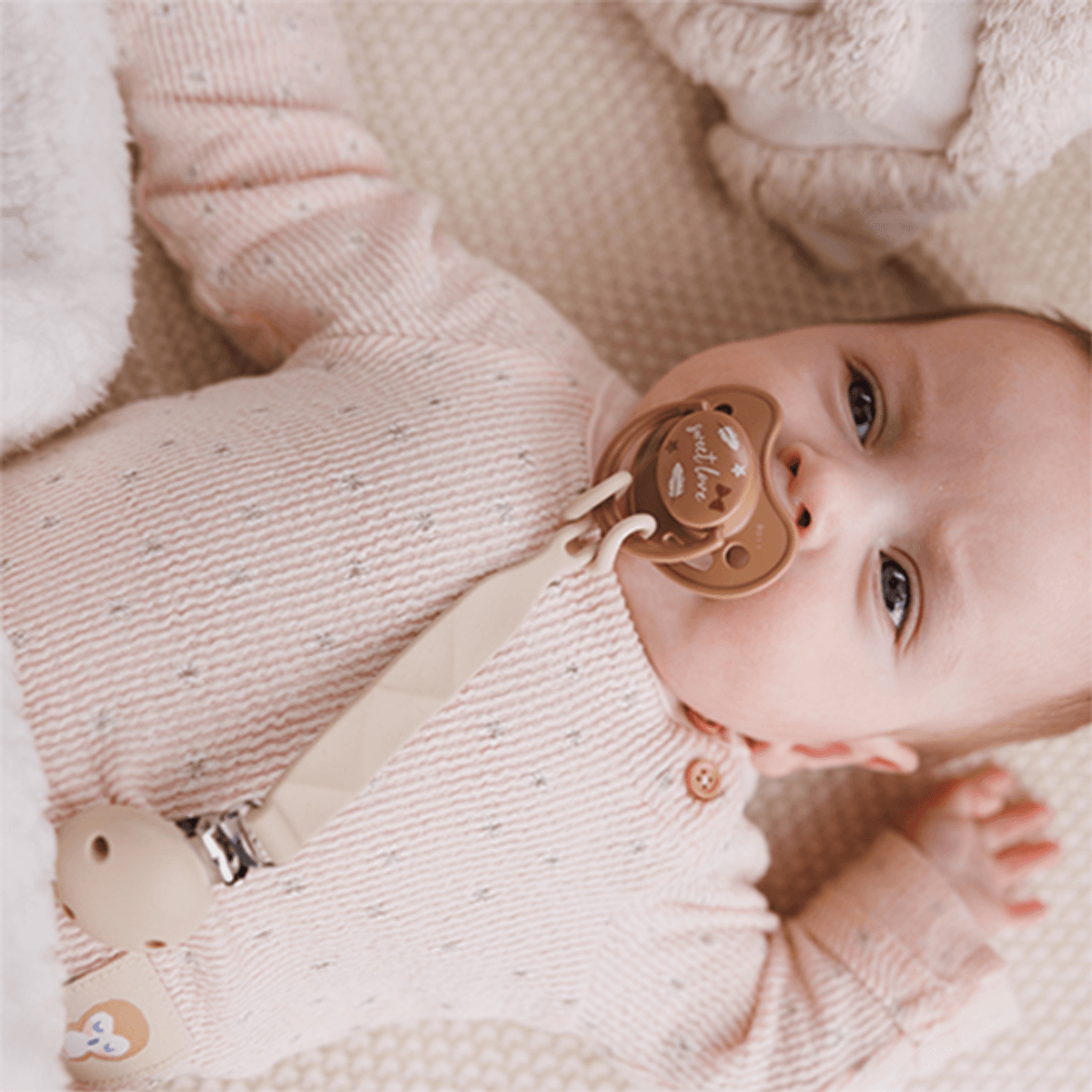Babyono | Silikon Smokk | 0-6 mnd.