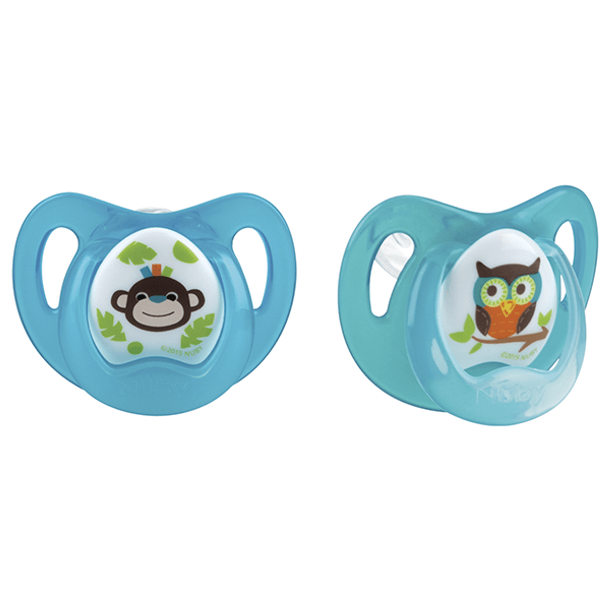 Nûby | Comfort Silikon Narresmokk | 6-36 mnd. | 2pk 