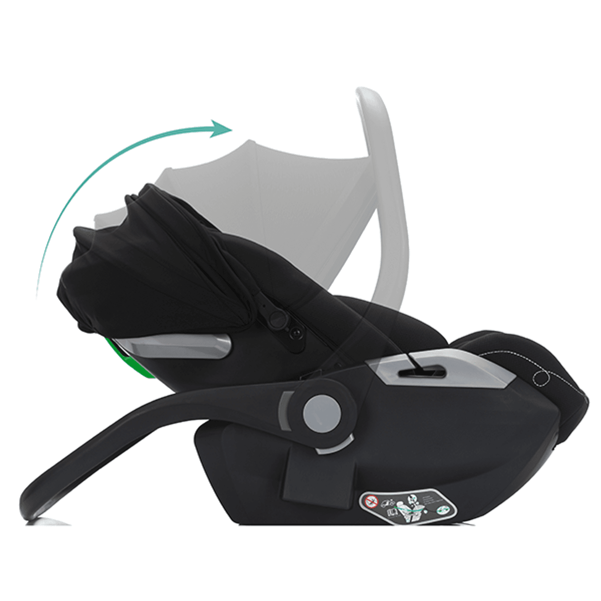 Fillikid | Noa Bilstol og Base | 0-13 kg | Black