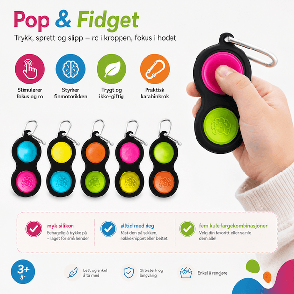Hovedbilde Fun fidget | 4x8 cm