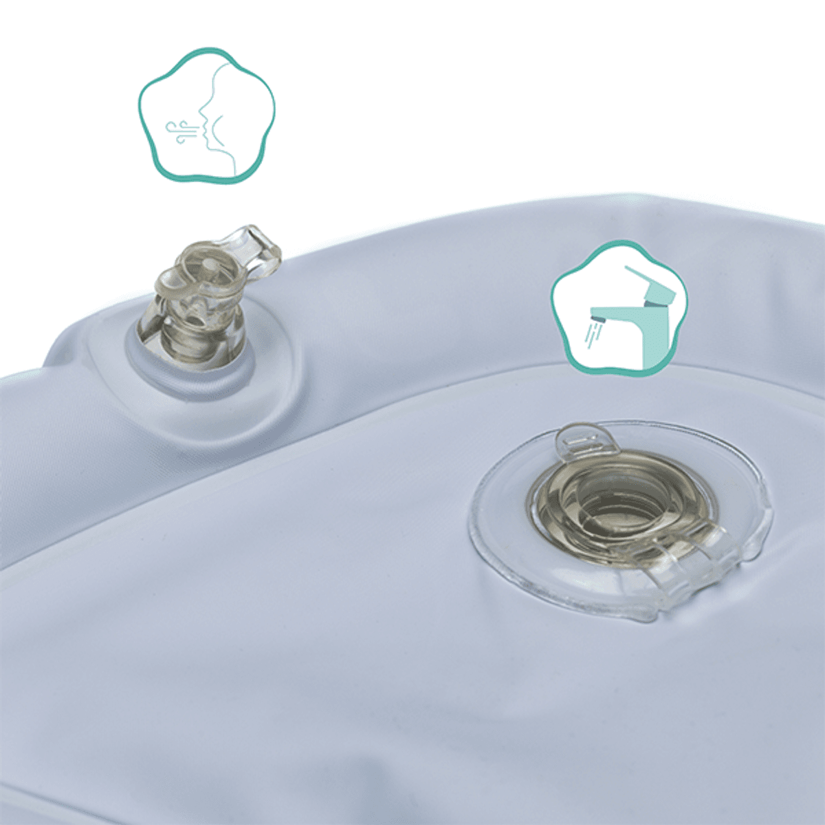 Fillikid | Lekematte med vann til spisestol